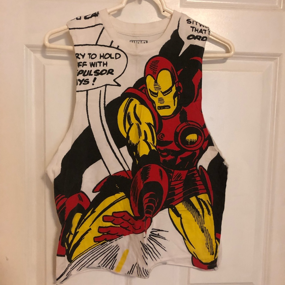 Marvel Iron Man Muscle Tank